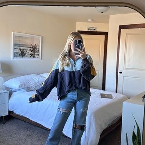 Free People Movement Split Second Half Zip Pullover